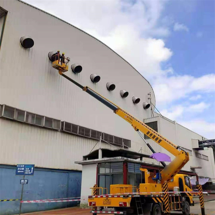 淮安清江浦高空作业车出租服务：专业广告牌安装解决方案